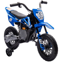 
              AIYAPLAY 12V Kids Electric Motorbike w/ Twist Grip Throttle, Music
            