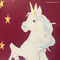 
              Enchanting Unicorn Wall Decoration Sticker with Moon and Stars Wall Sticker
            