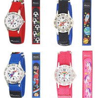 Ravel Children Velcro Nylon Watch Available Multiple Colour & Design R1507