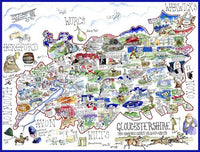 
              Gloucestershire - Tim Bulmer 1000 piece Jigsaw
            
