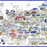 Gloucestershire - Tim Bulmer 1000 piece Jigsaw