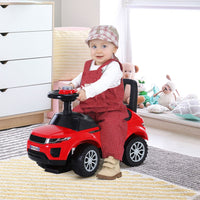 
              HOMCOM 3-in-1 Ride On Car Foot To Floor Slider Toddler with Horn Steering RED
            