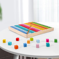 
              SOKA Wooden 1-12 Times Table 145pc Colourful Board Montessori Math for Kids 3+ Years
            