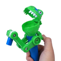 1/2/4 PCS Creative Lollipop Robot Holder Dinosaur Eat Lollipop Pop Ups Case Candy Storage Cool Decompression Toy Gifts for Kids