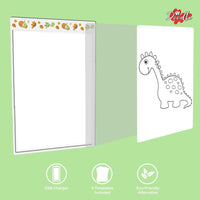 
              Doodle A4 Ultra-Thin Portable LED Tracing Pad with USB Cable, Dinosaur
            