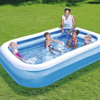 Wild n Wet Paddling Pool Jumbo Family Size 2.6m x 1.75m x 50cm