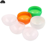 50pc Mini 28/32MM Clear Transparency Plastic Capsule Toy Surprise Ball Tiny Container Making Things Model Gashapon toy Random