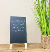 
              Free Standing Tabletop A Frame Easel Chalkboard 31cm
            