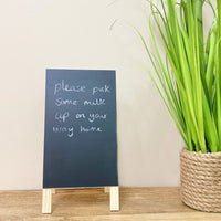 Free Standing Tabletop A Frame Easel Chalkboard 31cm