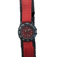 Imperial Kid's Girls & Boys Red Mini Dial with Velcro Strap Easy Fasten Watch IMP428R CLEARANCE NEEDS RE-BATTERY