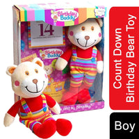 
              Birthday Buddy Boy Count Down Birthday Bear Toy
            