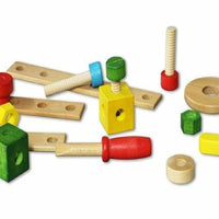 Lelin Wood Wooden Building Activity Toy For Kids Imagnation And Creativity Skill