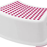 Child Foot Step Stool Anti-Slip Cover on Top For Children Practical Non-Slip Toilet Step for Toddlers Pink