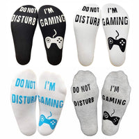 
              Video Game Warning Socks by Visani - Do Not Disturb, Im Gaming
            