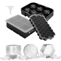 
              VINSANI 3 PACK SILICONE ICE TRAYS
            