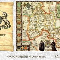 Oxfordshire Historical Map 1000 Piece Jigsaw Puzzle (1610)