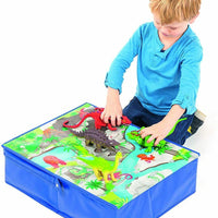 Fun2Give Pop-It-Up Dinosaur Table with Toy Storage Playhouse  Storage Box