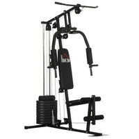 
              HOMCOM Multifunction Home Gym Machine with 45kg Weights for Full Body Workout
            