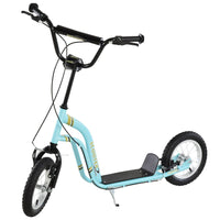 
              HOMCOM Kids Stunt Scooter with 12" Rubber Wheels, Adjustable Handlebar
            