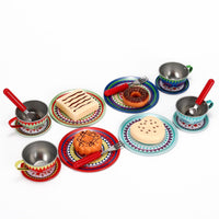 
              SOKA Vintage Design Metal Tea & Cakes Set Toy for Kids 40 Pcs Classic style
            