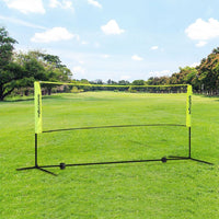 SPORTNOW 3m Badminton Net Adjustable Sports Net for Tennis Volleyball