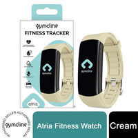 
              Gymcline Atria Fitness Tracker with 24H Daily Activity Tracking, Cream
            