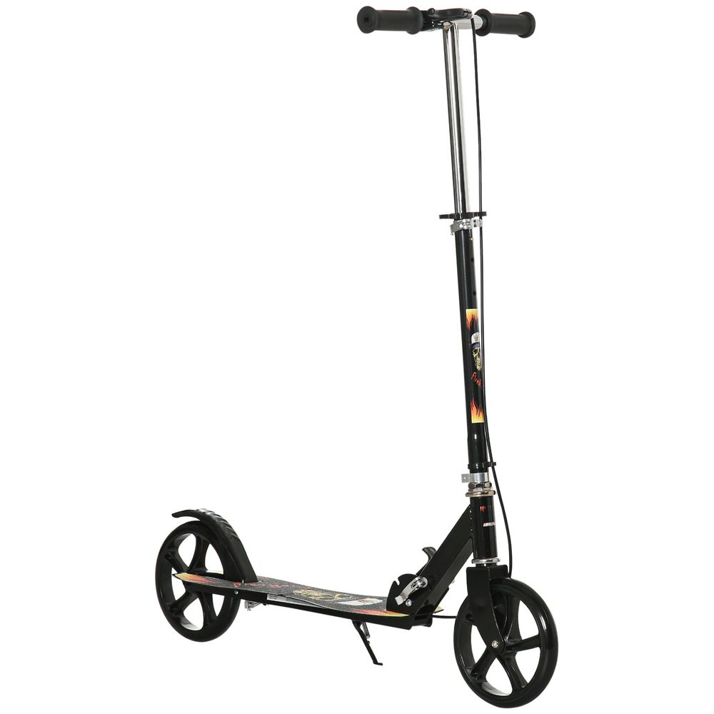 Foldable Kick Scooter for Kids with Adjustable Height, Break, Big Wheels