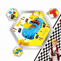 SOKA 30 PC Racing Car Take-A-Part Toy for Kids with Tool Drill Light & Sound