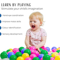 Straame PlayBalls Pit Balls Toddler Multicolour 400 pcs