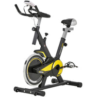 
              HOMCOM Exercise Bike 10KG Flywheel Cycling with Adjustable Resistance LCD Display
            