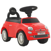 
              Toddlers Ride On Car Fiat 500 Kids Baby Kids My First Push Along
            