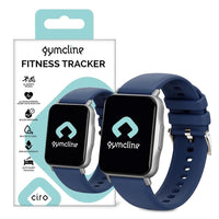 
              Gymcline Ciro Fitness Tracker w/ 25 Sports Modes & IP68 Water Protection, Navy
            