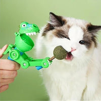 
              1/2/4 PCS Creative Lollipop Robot Holder Dinosaur Eat Lollipop Pop Ups Case Candy Storage Cool Decompression Toy Gifts for Kids
            