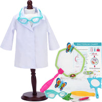 Sophia's 18 inch Baby Doll Biologist Outfit and Science Lab Playset Toy