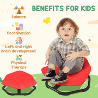 
              AIYAPLAY Spinning Chair for Autism Sit and Spin, Coordination & Balance, Red
            