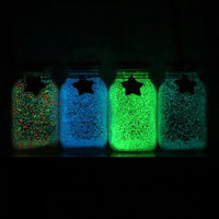 
              2X Colorful Fluorescent Super Luminous Particles Glow Pigment Bright Glow Sand Glow in the Dark Sand Kids DIY Toys
            