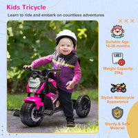 AIYAPLAY 3 in 1 Baby Trike Ride On with Headlights Music Horn PINK