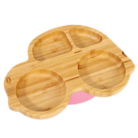 
              VINSANI BAMBOO CAR BABY PLATE BOWL & SPOON
            