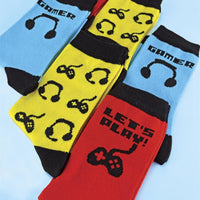 Sock Snob - 3 Pack Kids Gaming Socks