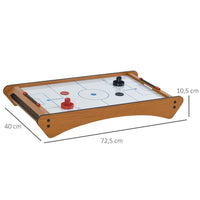 
              Mini Air Hockey Tabletop Game w/ 2 Pucks Pushers Fan Scoreboard HOMCOM
            