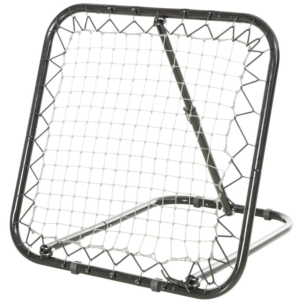 HOMCOM Angle Adjustable Rebounder Net Goal Training Set Football Soccer Baseball