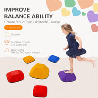 
              AIYAPLAY Balance Stepping Stones, 6PCs Sensory Toy Gift for Kids Aged 3-8
            