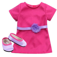 
              Sophia's 18 Inch Baby Doll Chloe with Pink Dress & Doll Shoes Everyday Girl Collection
            
