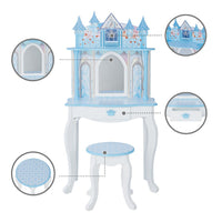 Fantasy Fields Dreamland Castle Toy Vanity Set White Pink TD-12951F