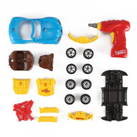 
              PACK OF 2 Build Your Own Toy Car with 30 Pieces & Electric Drill for 3+ Years
            