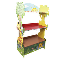 
              Fantasy Fields Large Kids Bookshelf Bookcase Toy Organiser With Drawer W-8268A
            