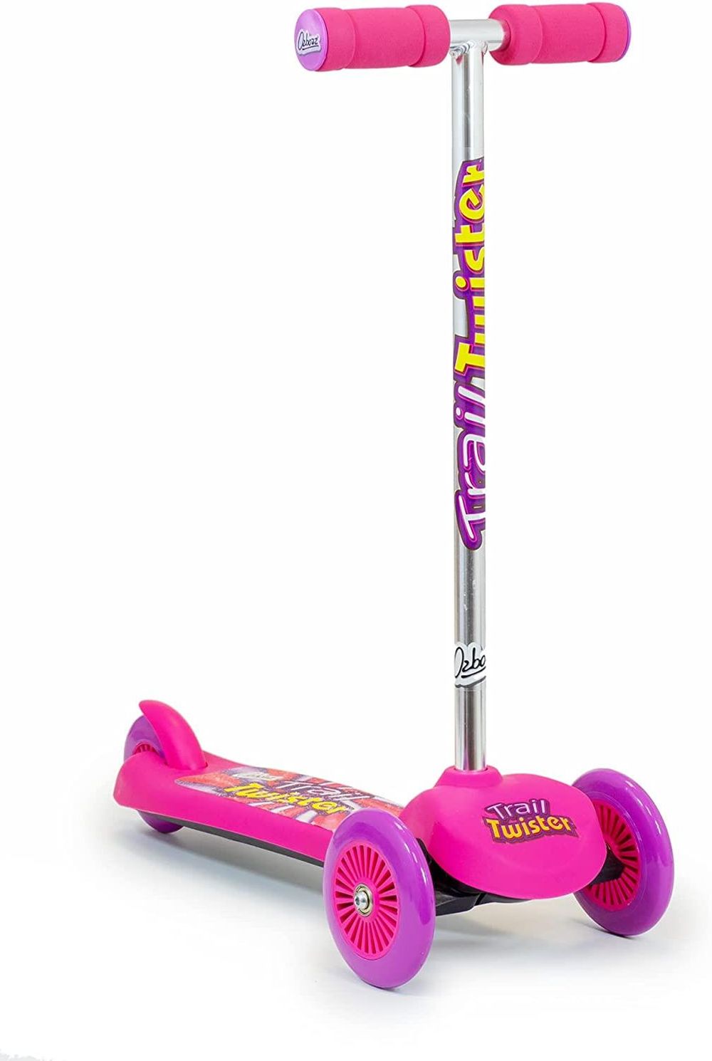 Ozbozz Trail Twist Scooter Pink - SV20752