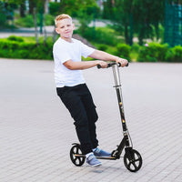 
              Foldable Kick Scooter for Kids with Adjustable Height, Break, Big Wheels
            