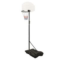 
              vidaXL Basketball Stand White 216-250 cm Polyethene
            