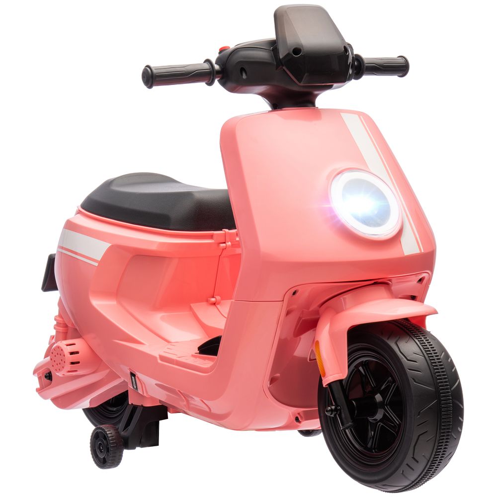 AIYAPLAY 6V Kids Electric Motorbike with Headlight and Music